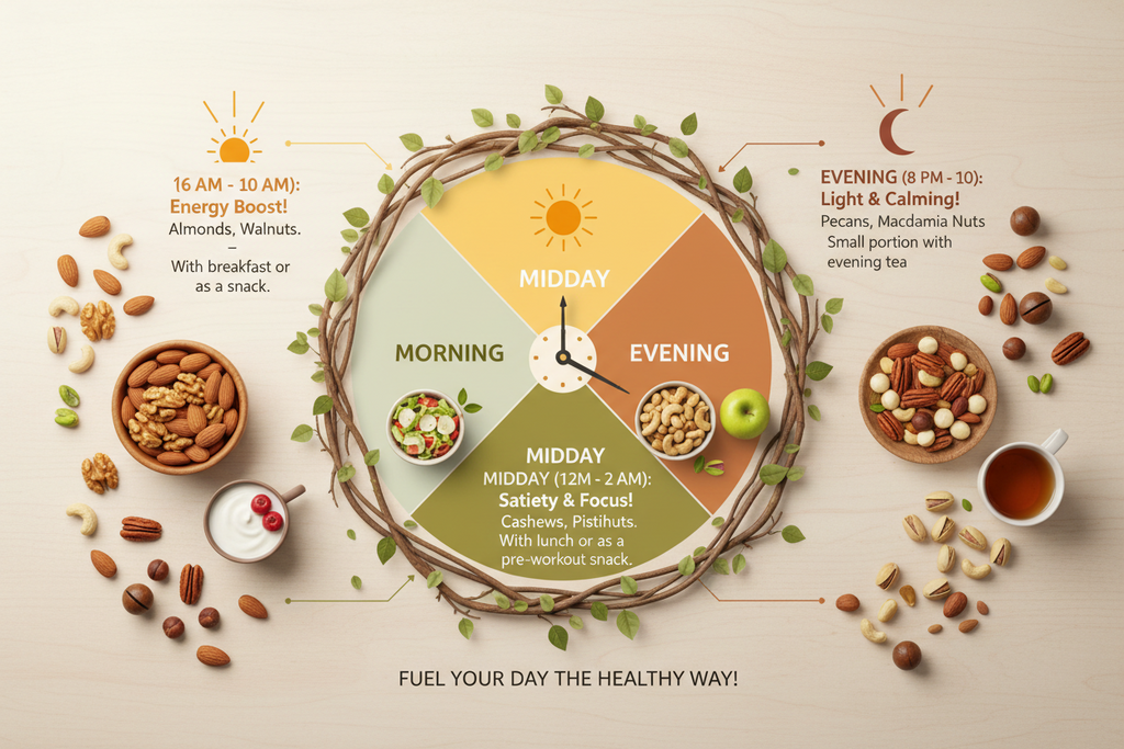 Best Time to Eat Nuts and Dry Fruits for Maximum Health Benefits
