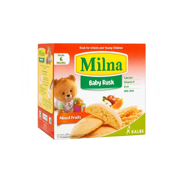 Milna - Baby Rusk Mixed Fruits (130g) – Fresh Basket